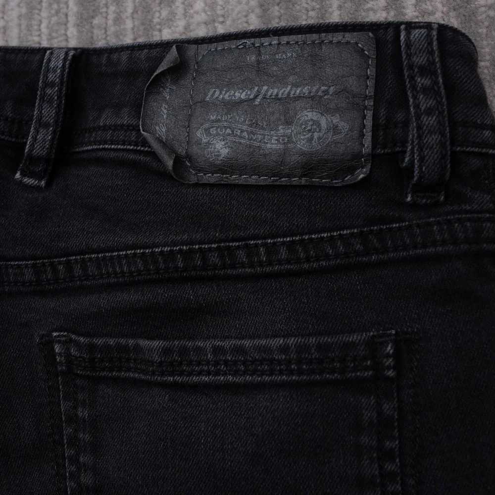 Diesel Sleenker Skinny Jeans Mens 29 Black Excellent Slim Fit Denim Pants
